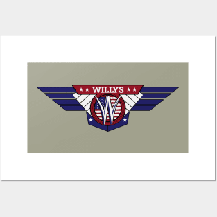 Willys America Military Pendant Posters and Art